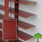 Wooden Venetian Blinds,50mm Slats Horizontal Blinds,Solid Wood Venetian Shades for Windows 50cm 60cm 70cm 80cm 90cm 100cm 120cm Wide,Heat Insulation/Breathable Shutters Curtains,M50101