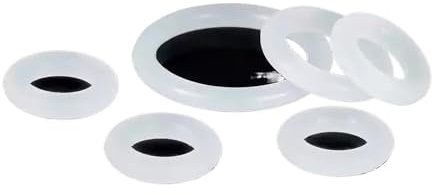 Joint torique en silicone blanc de qualité alimentaire, 1 à 20 pièces, M3 à M60 VMQ, joint d'étanchéité pour robinet, joint en caoutchouc Quincaillerie pour rondelles(M30x2-5pcs)