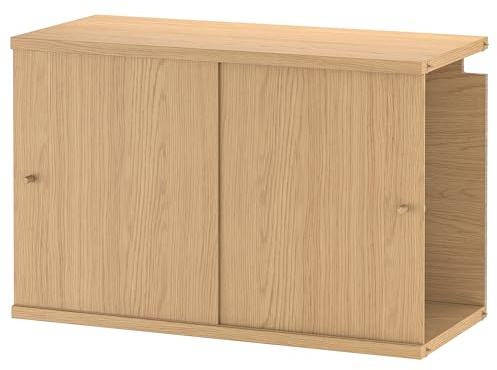ProTuning LÅDMAKARE - Armario con puertas correderas, efecto roble