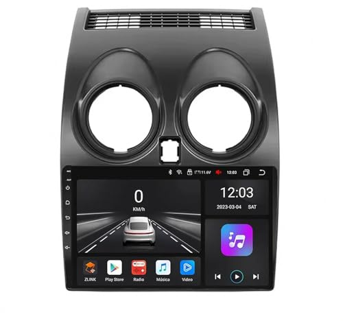 Car Radio per Nissan Qashqai 1 J10 2010-2014 Android 15 9 Pollici Touch Screen con Wireless Carplay Android Auto Per, 4 Core 2G+64G