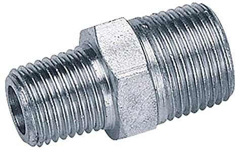 Draper 25868 Male to Male BSP Taper Reducing Union, 3/8 x 1/4, Blue, Pack of 3