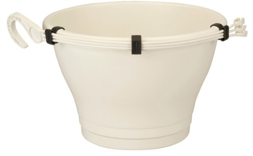 Elho Corsica Hängeampel, 25 cm, weiß