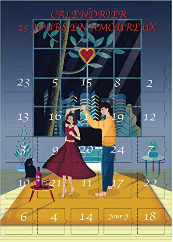 Kalender 25 Tage für Verliebte, romantisches Geschenk