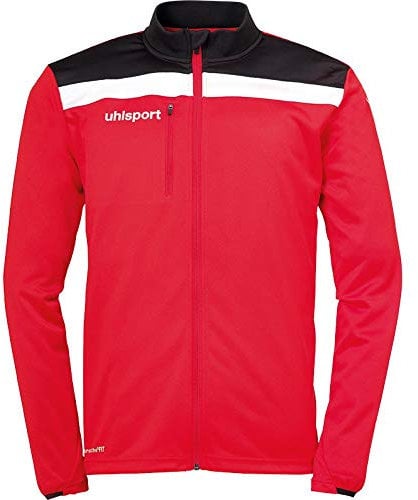 uhlsport Herren Jacke Offense 23 Jacke, Rot/Schwarz/Weiß, 4XL, 100519804