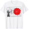 Japanischer Bogen Bogenschütze Bogenschießen T-Shirt