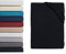 Hometex Premium Textiles Mikroflausch Boxspringbett Spannbettlaken | Spannbetttuch Teddyflausch 100% Mikrofaser | Oeko-TEX®Standard 100 - In vielen Größen und Farben | 180-200 x 200-220 cm Schwarz