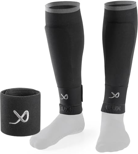 LUX Football Sock Sleeves with Free Guard Stays for Men/Boys/Youth Compatible with Football Grip Sock