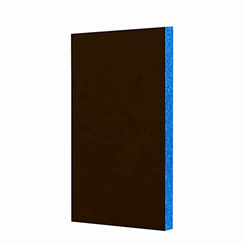 XILYZMO Akustikschaumstoff, Dichte Schalldämpfende Polsterung, Gewebe Umwickelt Akustische Schaumstoff-Paneele, Echo Nachhall Studio Proof-Polsterung (Farbe : Schwarz, Größe : 3cm-20pcs)