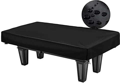 HMLTD Pool Table, Billiard Pool Table, Heavy-Duty 210D Oxford Cloth Table,Waterproof Dustproof Billiard Table,for Pool Table 7/8/9FT Fitted