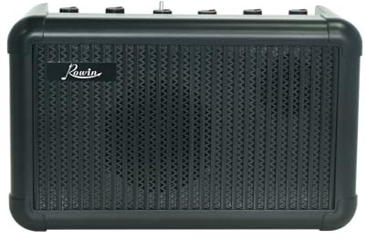SIUKE Electric Guitar Amp 15W Wireless BT Speaker Acoustic Guitar Amp with Tu Function 8 Sound Effects 2200mAh Reable for Daily Practice Recording Portable Guitar Speaker