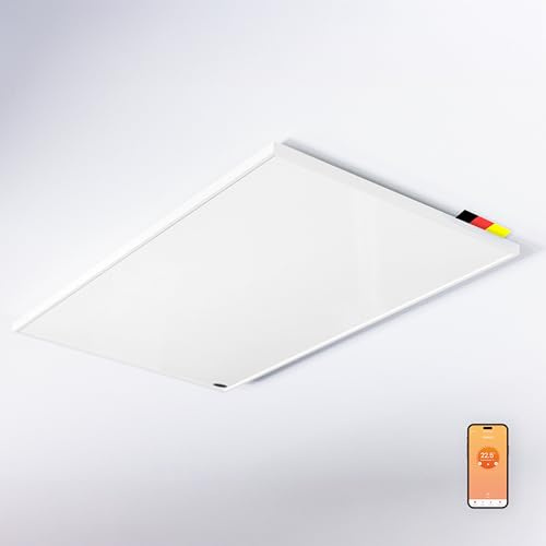 Könighaus Smart 2.0 Infrarot Deckenheizung - 1200 Watt - Erweiterung ohne Raumthermostat - Elektroheizung nur mit vorhandenem Smart-2.0-Raumthermostat nutzbar