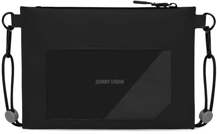 Johnny Urban wasserdichte Tasche Schwarz - Alfie - Beutel Wasserdicht für Wertsachen - Wasserfeste Handyhülle für Strand SUP Kajak Camping - IPX6 Waterproof Bag