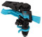 Jerliflyer Plastic Sprinkler Rotation Watering for Garden, Yard, Lawn Irrigation, G1 2 Male Thread Lawn Irrigation Sprinkler