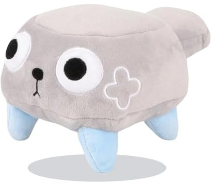 SereneSage Horror Games Plush, Soft Stuffed Animal Toy Plushies Pillow Doll for Fans Birthday Gifts Home Decor (Gray Dog)