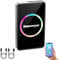 Sunweyer 2025 Wireless CarPlay Adapter Android Auto Streaming Box SW12 Pro mit Netflix, YouTube, Hulu, App-Installation - AI Box, Dual WiFi, Bluetooth, HDMI, LED-Ambientelicht, für Wired CarPlay Autos