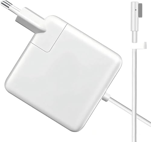 Zasunky Chargeur MacBook Pro 85W, Mags Safe 1 Compatible avec Mac Pro 13 15 Pouces 2009 2010 2011 2012à Mi-2012, Chargeur USB en L-Tip Magnétique pour A1278 A1281 A1286 A1290 A1297 etc