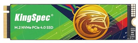 KingSpec M.2 NVMe PCIe Gen4 SSD - Up to 7400MB/s Read, Championship Edition, 3D NAND Flash, Ideal for PS5, Gaming PC & Laptop Upgrade (2TB)