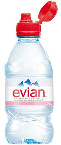 Evian Bouchon Sport 33cl (pack de 24)