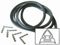 First4spares Universal 4-Sided Cooker Oven Rubber Door Seal,Black