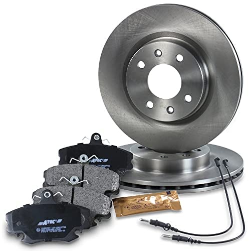 BESTPRICE Bremsenset Vorderachse inkl. Bremsscheiben Belüftet Ø 259 mm + Bremsbeläge vorne