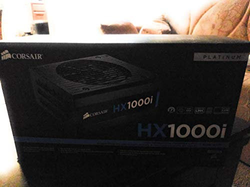 Corsair HX1000i unidad de - Fuente de alimentación (1000 W, 100 - 240 V, 47 - 63 Hz, 6.5 - 13 A, +12V,+3.3V,+5V,+5Vsb,12V, 150 W)