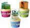 AK Giftshop PRE-CUT Green House Shed Allotment - Edible Cupcake Toppers/Cake Decorations (Pack of 12)