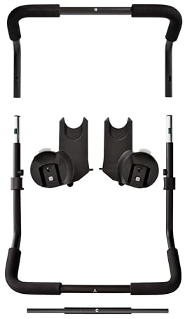 Baby Jogger City Select 2 Kinderwagen Babyschalenadapter | Für Cybex, Maxi-Cosi und BeSafe Kindersitze