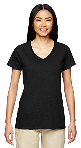 Gildan Women's Softstyle V-Neck T-Shirt, Cruz V2 Fresh Foam, M