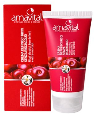 Amavital Crema Definisci Ricci senza Risciacquo 150ml - Capelli Ricci e Mossi