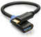 deleyCON 1 Pezzo Adattatore USB C a USB A - Tipo C a USB 3.0 OTG - Cavo Compatibile con iPhone 16 Pro Max/15 Pro Max, iPad Pro, MacBook Pro/Air, Galaxy S25/S24/S23, Computer e Notebook