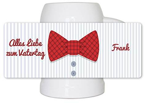 Bierkrug mit Namen Frank und schönem Motiv - Alles Liebe zum Vatertag - | Geschenk-Idee zum Vatertag | Bier-Humpen | Bier-Seidel