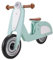 Bandits & Angels Italian Rider Laufrad Holz Mint ab 2 Jahren – Für Jungen und Mädchen – Holzlaufrad Mint – Aufsitz-Retro-Roller – Zweirad – Geräuscharme Räder – Verstellbarer Sattel