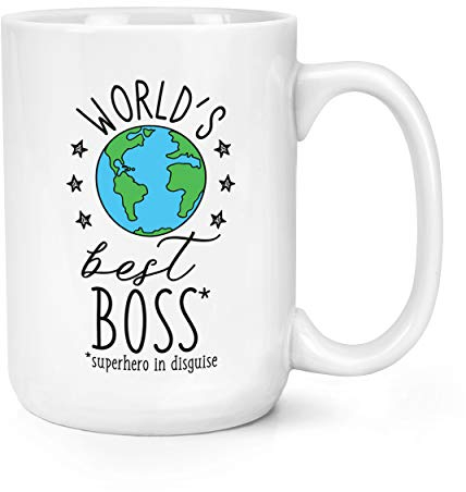 World's Best Boss 15oz Mighty TAZZA