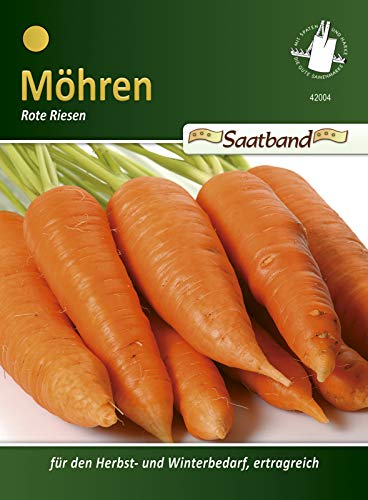 N.L. Chrestensen 42004 Möhre Rote Riesen Saatband (Möhrensamen)