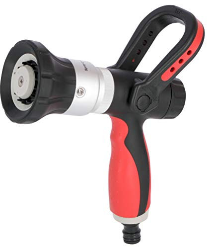 KERBL Waschbrause Super Jet (Sprühkopf mit Schlauchkupplungsanschluss, 24 x 21 x 8 cm Brausekopf aus Kunststoff & Anti-Slip Beschichtung) 151871