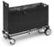 Rock N Roller Wagon Bag für R2 Rollwagen (robuste Transporttasche für Stative, Beleuchtung & Zubehör, abnehmbar, 600D-Polyester), Schwarz