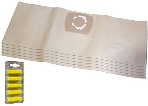 MohMus Set 5 Parfums + 5 Sacs Aspirateur pour ROWENTA ZR-815, 81.5 (19+20l), ZR-816, 81.6 (19+20l), ZR-817, 81.7