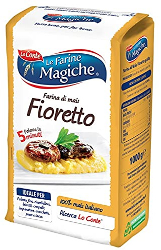 Le Farine Magiche Farina di Mais Fioretto 1000 Gr. - Cartone 10 Pezzi