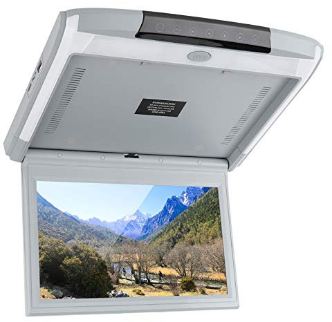 LED 1080P Car Overhead Flip Down Monitor IPS Full View Soffitto TV Digitale HD Car Stereo Player MP5 11.6 in Car Mount Screen HDMI IR FM USB SD 12V/24V