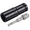 sourcing map 1/2 Drive Socket Accessory Set, 20mm Deep 6-Point Impact Socket 3 Length and 1/4 Hex Shank Adapter