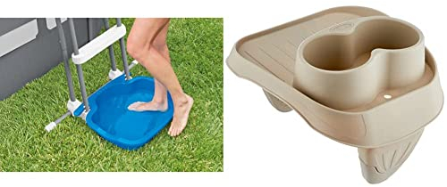 Intex pediluve & Porte Verre Pure Spa