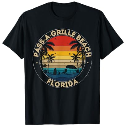 Pass-a-Grille Beach Souvenir - Florida Reminder T-Shirt