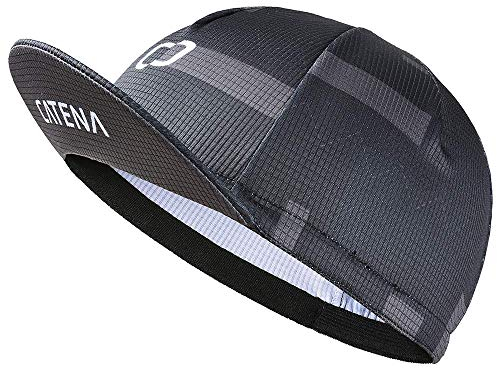 CATENA Fahrrad Mütze Unisex Radmütze Helm-Unterziehmütze Herren/Damen Atmungsaktive Bike Cap für Radfahren Laufen Outdoor Einheitsgröße (Schwarz-039)