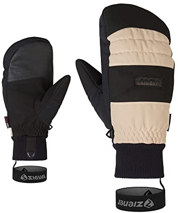 Ziener Herren GENDON Ski-Fäustling/Wintersport | atmungsaktiv, wasserdicht, trendig, Cashew, 8,5