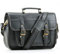Handmade World Full Grain Soft Pebble Leather Messenger Satchel Briefcase DSLR Mirrorless SLR Camera Bag Case 13 inch Removable Camera Padding
