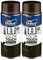 Dulux Valentine Peinture Intérieure et Extérieure Aérosol Color Touch - Effet Pailleté Or 400 ml - Lot de 2