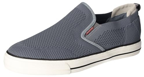 Mustang Herren 4198-401 Slipper, grau/blau, 40 EU