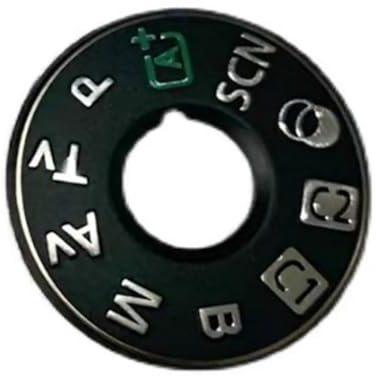ZEZEFUFU Camera Dial Mode Plate Interface Cap Button Label Replacement for Canon EOS 90D Camera