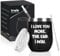 Livole Funny Valentines Gifts for Him, Men, Boyfriend, Mens Valentines Gifts, Anniversary Presents for Him, I Love You More The End I Win, 12oz Vacuum Thermal Mug, 350ml Stainless Steel Wine Tumbler