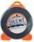 Filo Nylon Ricambio decespugliatore Sezione elicoidale Resistente Basso Rumore Attila Silent (4,0 mm. x 25 m.)